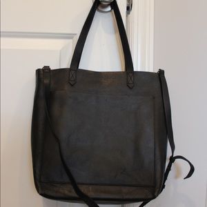Madewell Medium Transport Tote Black